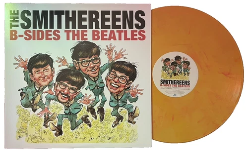 YELLOW MARBLED COLORED VINYL~12" LP~ THE SMITHEREENS~2018~ B-SIDES THE BEATLES