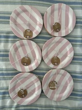 24 Bamboo Fiber Plates