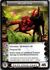 Chaotic TCG Ikub'ra 36/100 ROTO 1st Edition Common Mid Energy Used Code LP