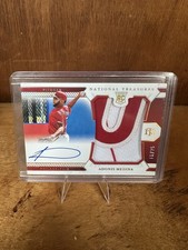Panini 2021 National Treasures Gold #218 Adonis Medina Rookie Auto /25 Phillies