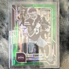2025 Topps Bowman Chrome Green #172 Anthony Evans III 58/99 Mississippi State
