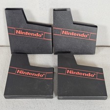 4 Authentic Original OEM Nintendo NES Game Dust Sleeve Covers Lot
