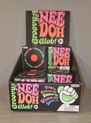  NeeDoh Groovy Glob Classic CHOOSE YOIR COLOR Squishy Ball 100% AUTHENTIC USA