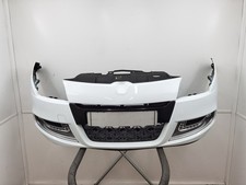 RENAULT MEGANE MK3 GT LINE FRONT BUMPER WITH GRILLES & FOGS WHITE 2012-2013