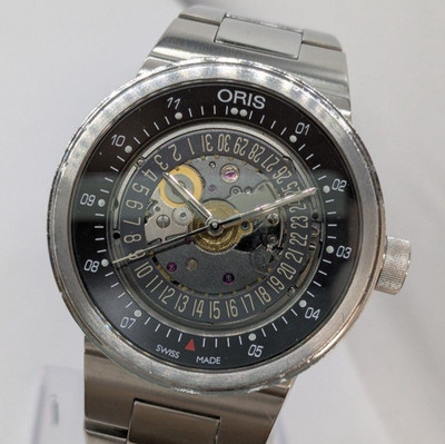 ORIS Williams F1 Team Skeleton Engine Date 7560 Automatik Herrenuhr von JP