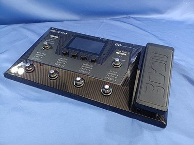 ZOOM G6 Multi-Effektprozessor Gitarrenpedalboard - Verstärkermodelle & 240 Pa...