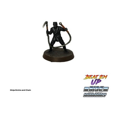 Traders Galaxy Pulp Minis 30mm Green Tentacle Ninja w/Sickle and Chain Pack New