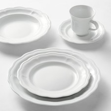 Pillivuyt Queen Anne Porcelain Dinnerware Sets 44467