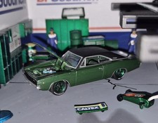 Greenlight 1968 Dodge Charger R/T Green Machine Chase Loose 1/64