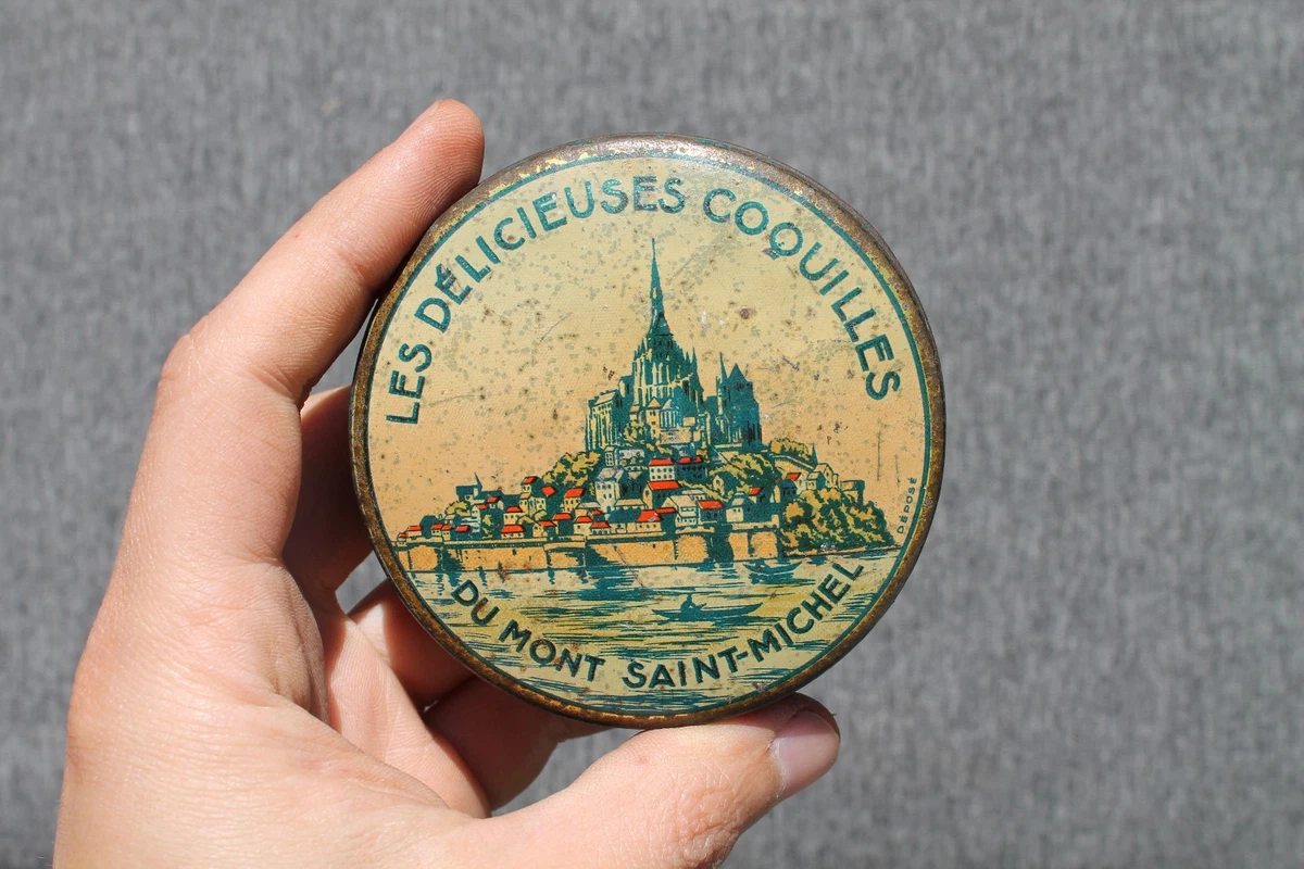 Le Normandie. Boîte à Biscuit Galette Saint Michel