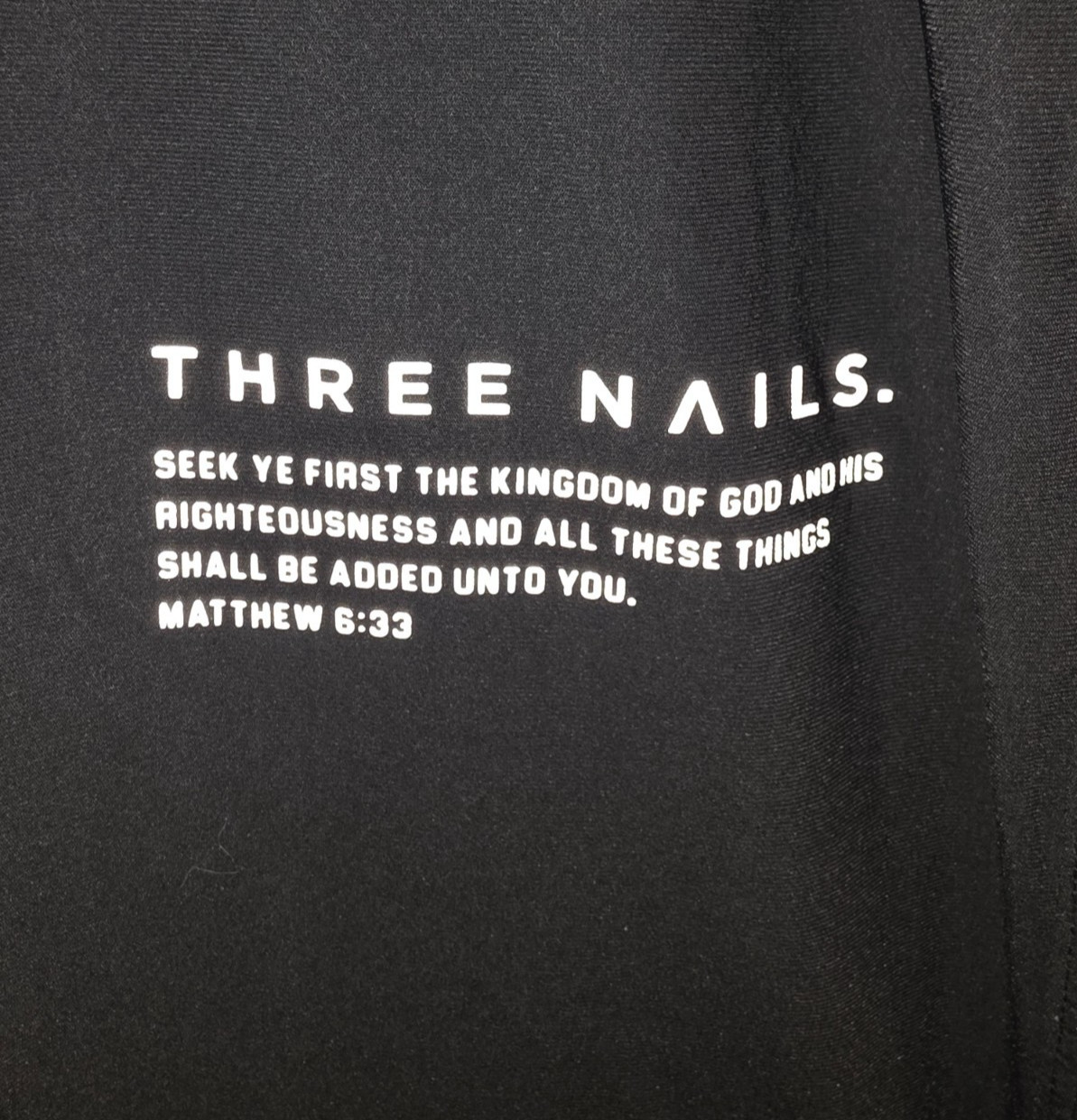 Three Nails Performance Athletic Joggers Black Me… - image 2