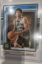 2024-25 Panini Donruss - Rated Rookie AJ Johnson #222 (RC)