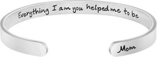 JoycuFF Bracelets for Women Personalized Inspirational Jewelry Mantra Cuff...