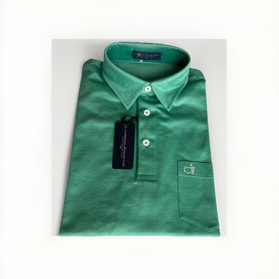 2026 Masters Green Clubhouse Collection Men's Golf Polo Shirt