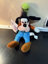 Disney Goofy Beanbag Plush with Tags Disney Store Exclusive