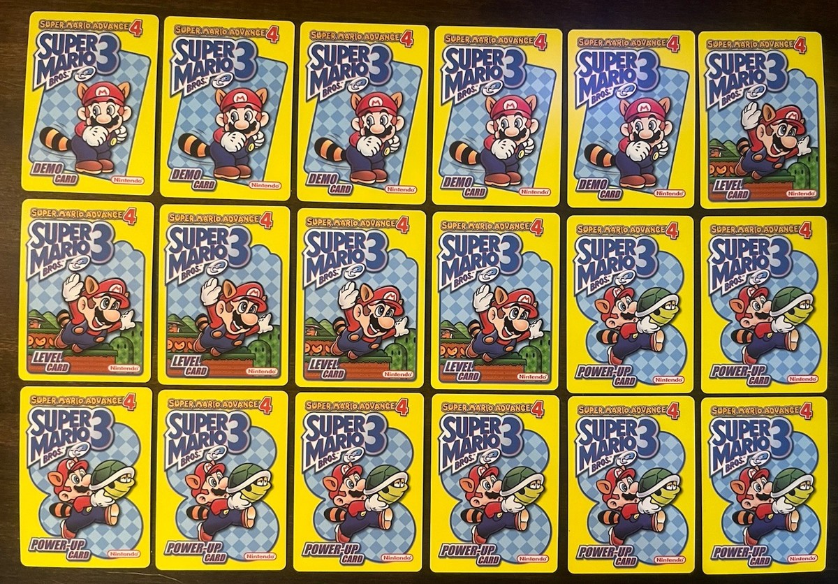 Super Mario Advance 4: Super Mario Bros. 3 e-Reader Card Set 18
