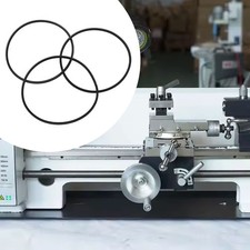 Confezione Tre Affidabili Cinghie In Gomma Modello 5M375 Adatte Per Mini Torni I