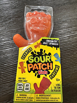 Incredible Group Sour Patch Kids Scented Orange Squishy Toy