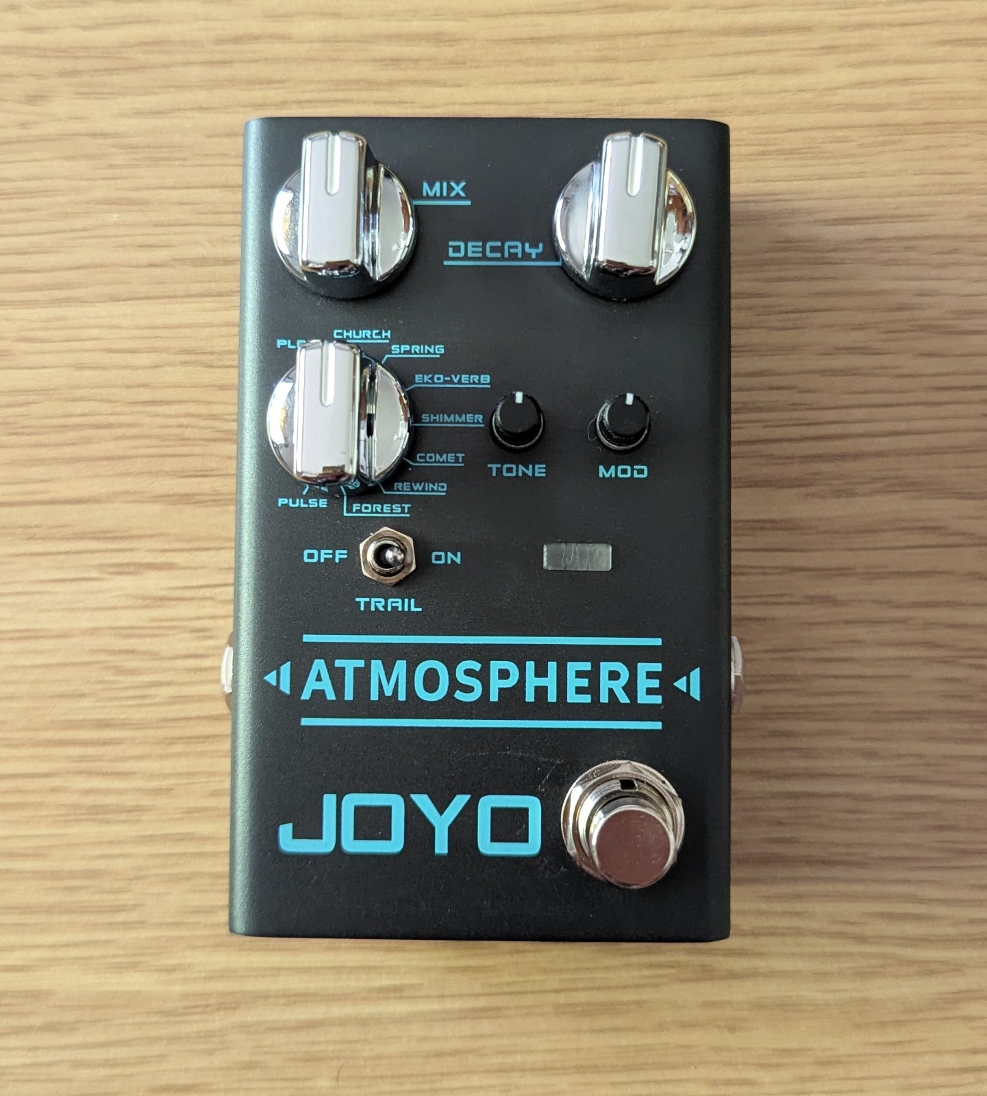 JOYO R Series R-14 Atmosphere Multi Reverb Guitar Effect Pedal