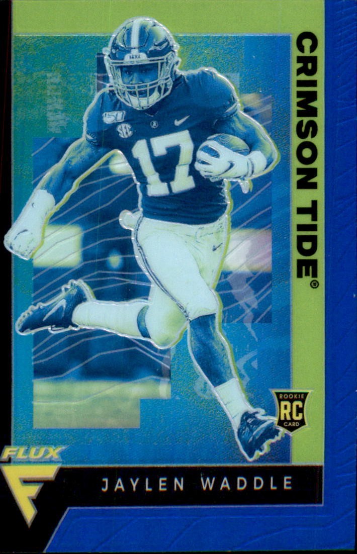 2021 Panini Chronicles Draft Picks - Flux Jaylen Waddle #238 Blue /99 (RC)