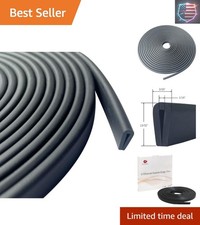 Rubber Edge Trim, 1/16" U Channel Edge Trim, Edge Protector, Length 10Ft, U S...