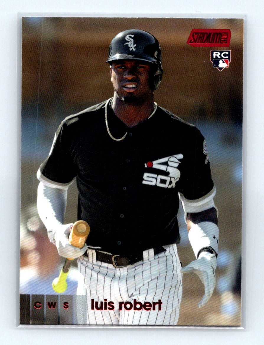 2020 Stadium Club #289 Luis Robert Red Foil Rookie