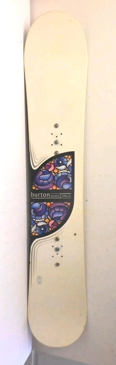 Burton イディオム 56 Burton Motion 56 Fifty-Six Snow Board Tip-To-Tail Fly Wood Core L3