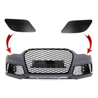 SRA Abdeckungen FrontstoßStange FüR Audi A6 C7 4G 11-18 RS6 Look