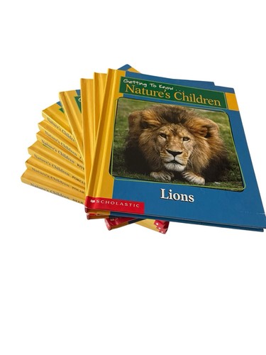 Getting To Know Nature’s Children Book Lot Of 10 VTG Educational Scholastic Book - Picture 8 of 8