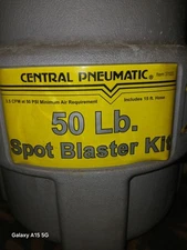 Central Pneumatic 50 lb. Portable Abrasive Blaster Kit 37025  