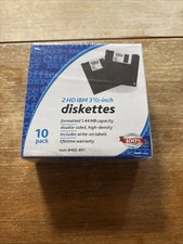 Office Depot 2HD IBM 3.5 inch 1.44MB Diskettes 10 Pack NEW IN SEALED BOX