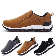 ZAPATILLAS DEPORTIVAS PARA HOMBRE AL AIRE LIBRE TREKKING CAMINATA SIN CORDONES