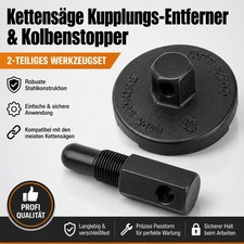 Kettens&auml;ge Kupplungs-Entferner & Kolbenstopper universell Abzieher Werkzeug