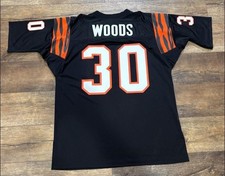 ickey woods authentic Mitchell and ness 52 jersey Cincinnati bengals NWT