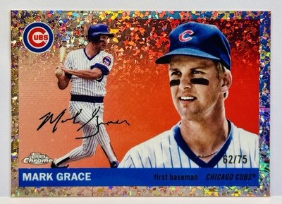 Mark Grace SSP Rose Gold Diamonds /75 ✨ 2025 Topps Chrome Platinum #383 Cubs
