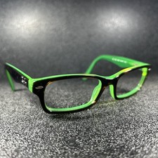 Ray-Ban Kids Eyeglasses RB1530 3665 Crystal Brown Green 48-16-130 Authentic EUC