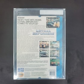 Lethal Enforcers Justifier Gun Bundle (Sega CD) FACTORY SEALED! VGA 85