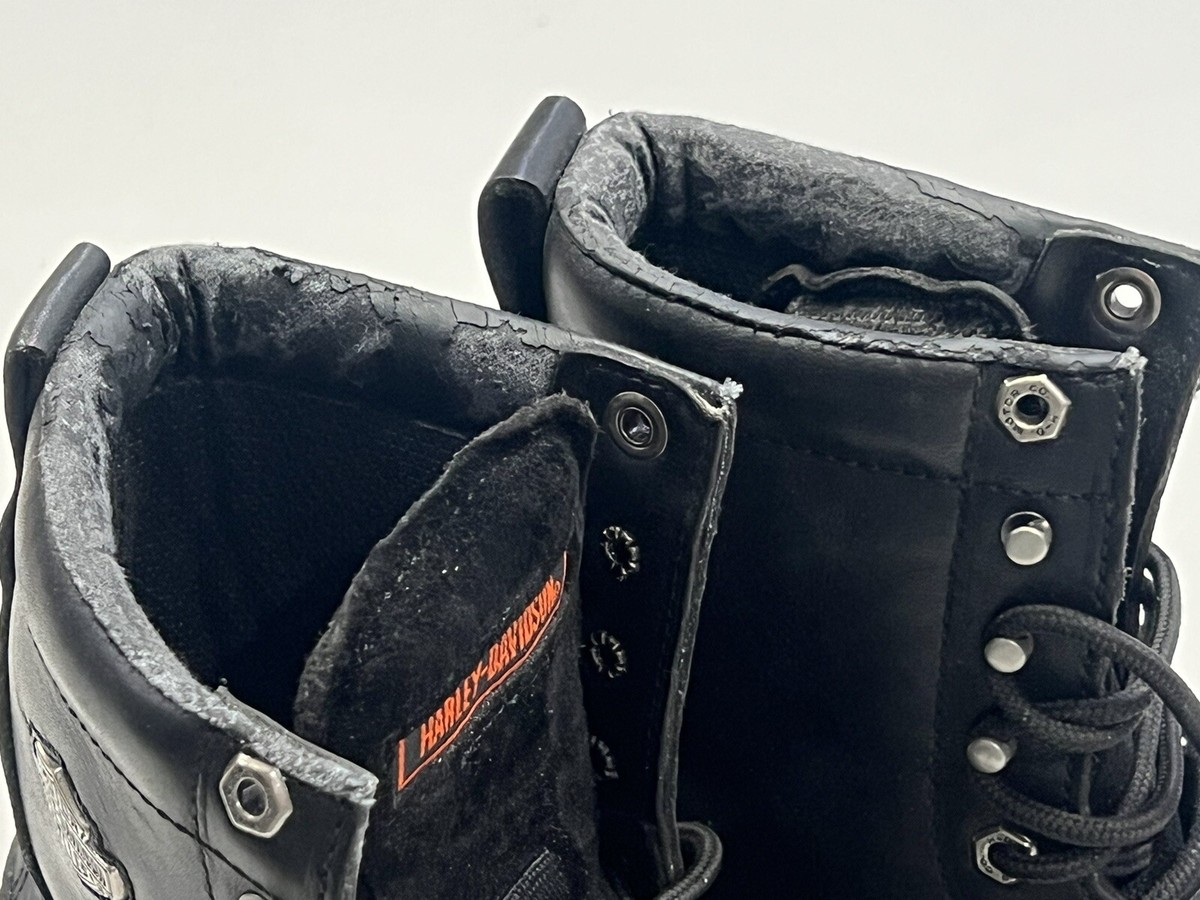 Harley Davidson Mens Black Faded Glory 91003 Leather  display picture 1