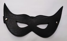 Brand New 100% Real Leather Deluxe Catmask Mask Blindfold