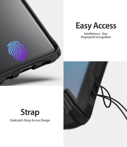 Für Samsung Galaxy S10 5G | Ringke [FUSION-X] durchsichtige stoßfeste schlanke Cover Hülle - Bild 9 von 48