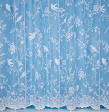 Robyn Bird Design Net Curtain -  Net Curtains Sold In Selected Widths