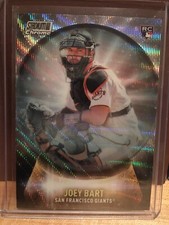 Joey Bart 2021 Stadium Club Crystal Ball Wave Refractor San Francisco Giants RC
