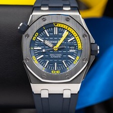 Audemars Piguet Royal Oak Offshore Diver Blue/Yellow 42mm 15710ST.OO.A027CA.01 2