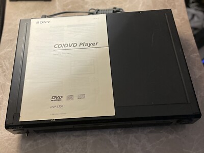 Sony DVP-S300 Dual Discrete Optical Pick Up Digital Video DVD/CD