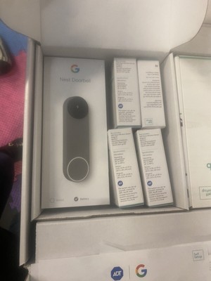 ADT New Self Set Up Home Security System  With Nest Cam And Nest Doorbell