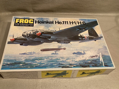 Frog Heinkel He 111 H-1/H-6 Model - 1/72 Scale Kit# F201 - Open!!
