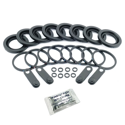2x Front Caliper Repair Kit & Pistons For Seat Leon Cupra 5F1 2017-2018 (Brembo) - Picture 2 of 8