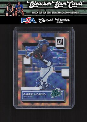 2022 Donruss RP-4 Gabriel Moreno Rated Prospects Gold /999