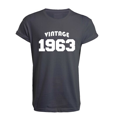Vintage 1963 T-Shirt - 59. Geburtstag T-Shirt, Klassiker, Geschenk, Geburtsjahr