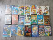 RARE VHS VIDEO KASSETTEN - KINDER, WEIHNACHTEN, DISNEY FILME UVM (HOLOGRAMM)